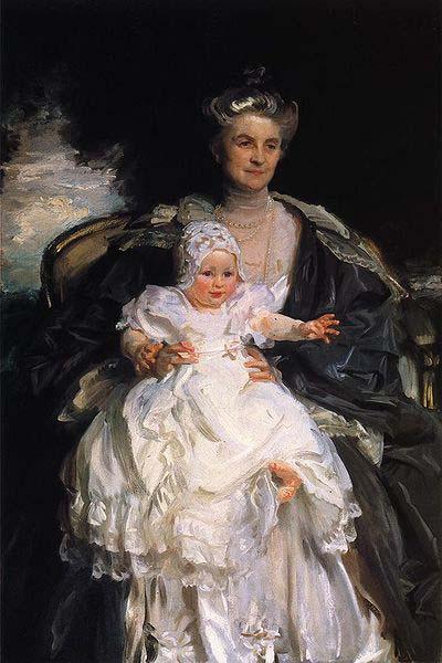 John Singer Sargent Mrs. Henry Phipps and Her Grandson Winston oil painting picture